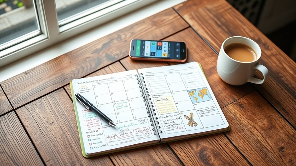 organized safe travel planning