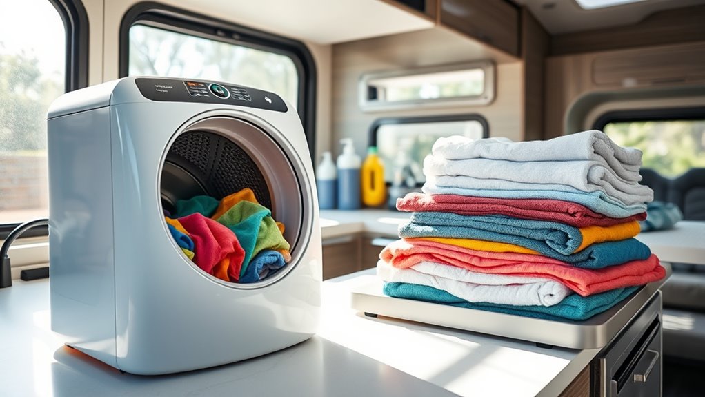 organized travel laundry routine