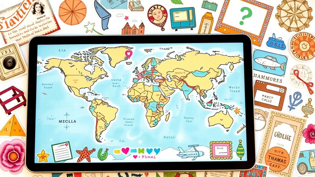 personalized themes enhance virtual scrapbooks