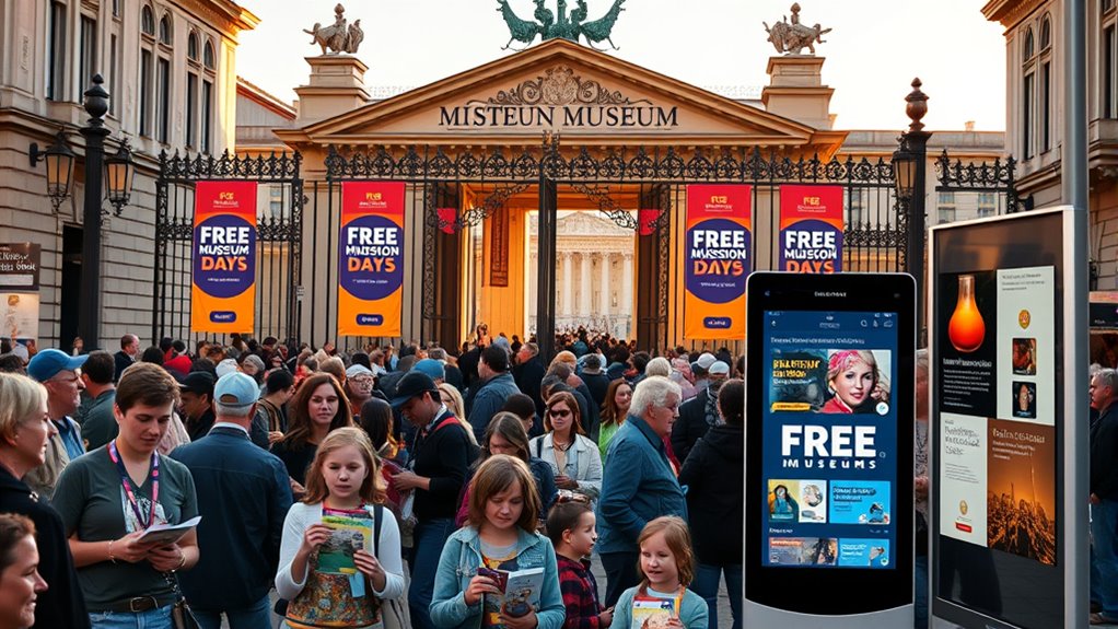 plan museum free days