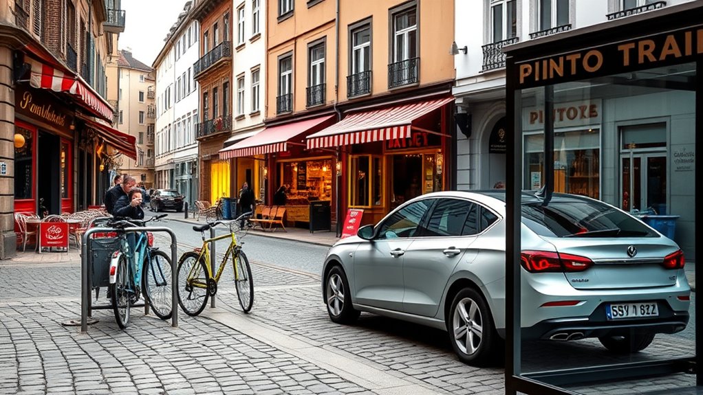 plan parking and transport wisely