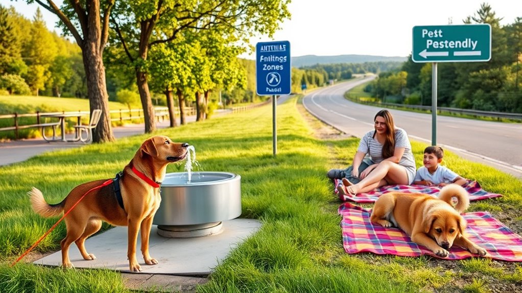 plan regular pet stops