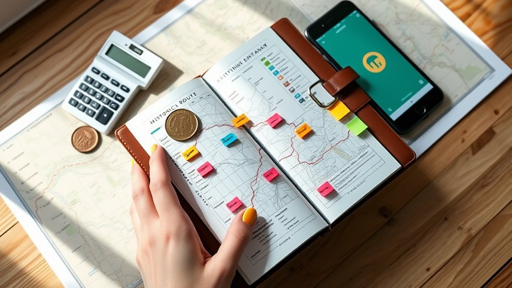 plan schedule research relax