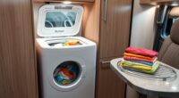 portable laundry on wheels