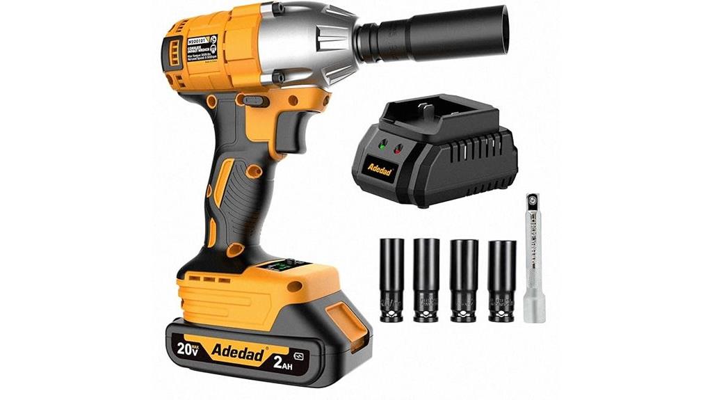 power wrench with accessories