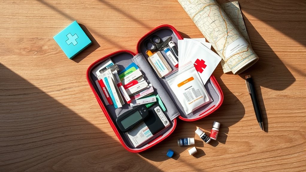 prepare a comprehensive first aid kit