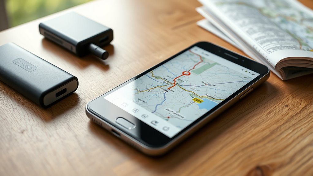 prepare device for offline navigation