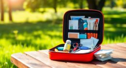 prepare travel first aid kit