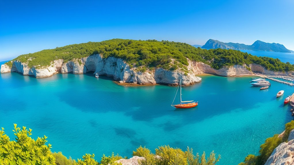 pristine beaches and history