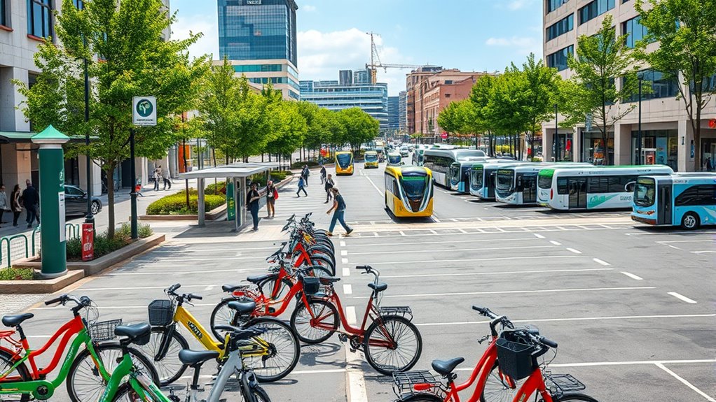 promote eco friendly commuting options