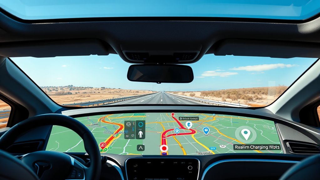 real time charging data navigation