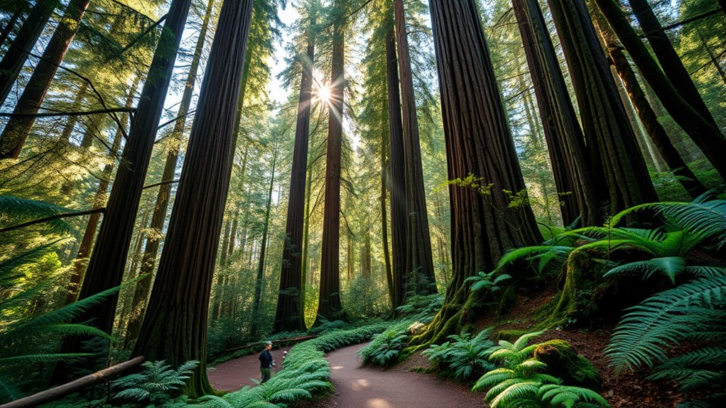 redwood scenic trails views