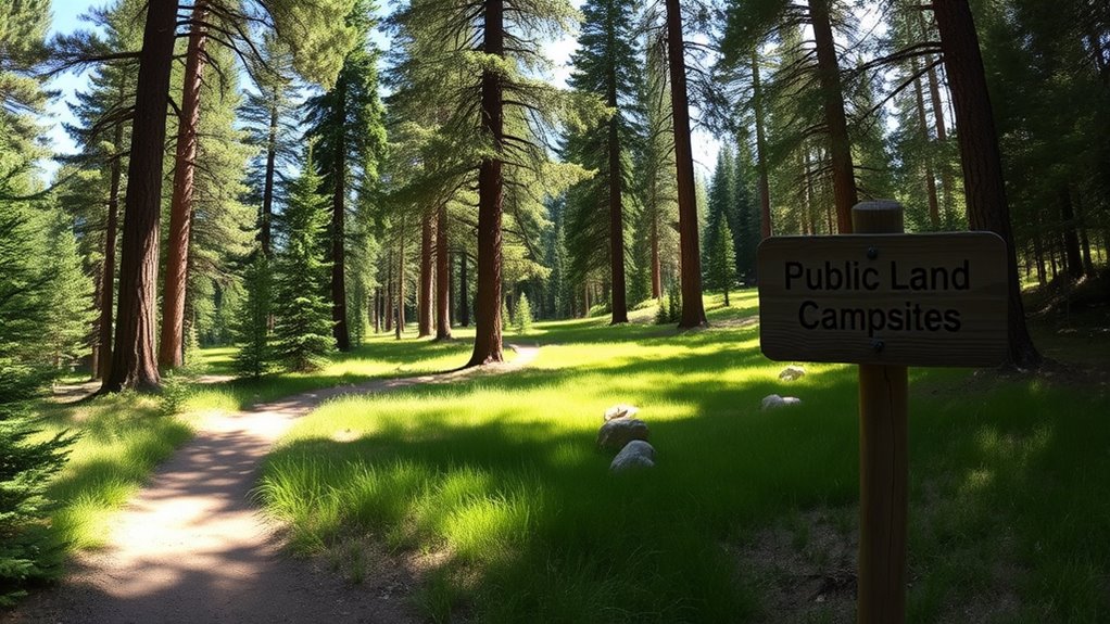 research free public camping