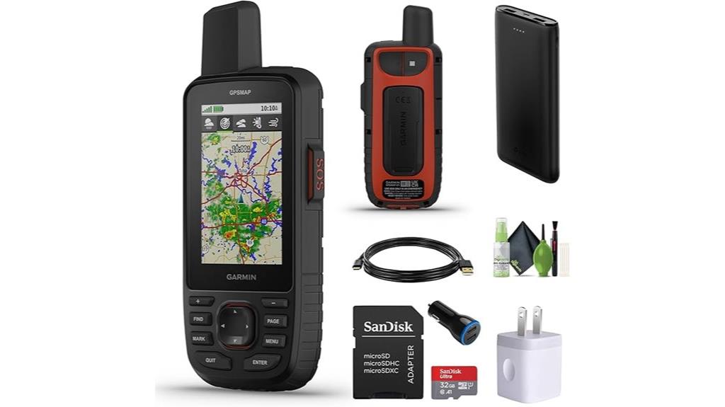 rugged satellite hiking gps