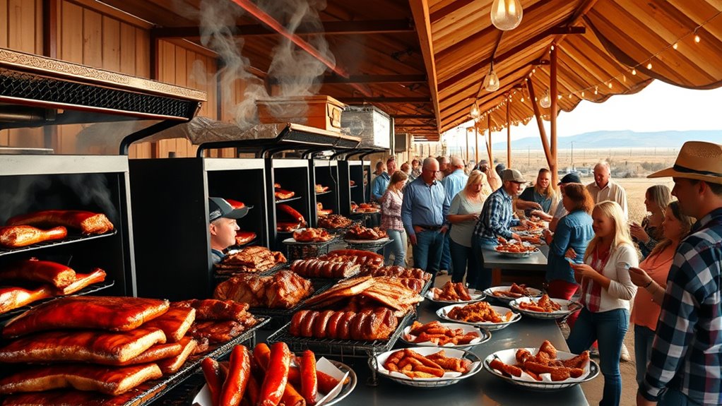 sampling diverse texas barbecue flavors