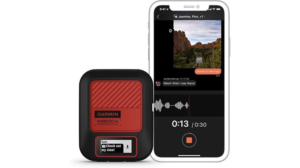 satellite messenger with sos