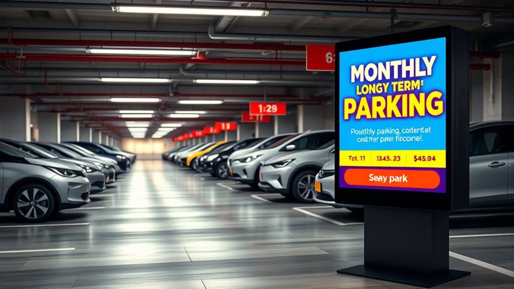 save on long term parking