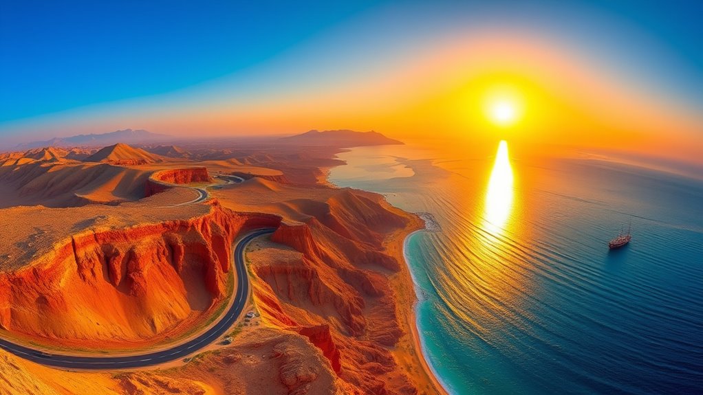 scenic coastal landscape exploration