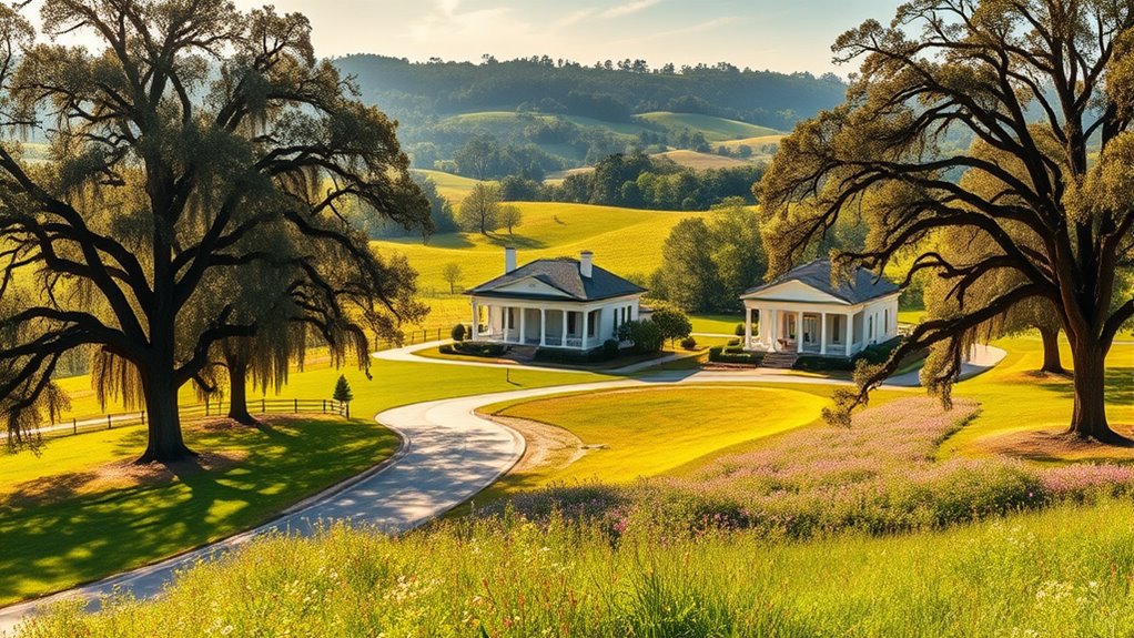 scenic landscapes and wildflowers