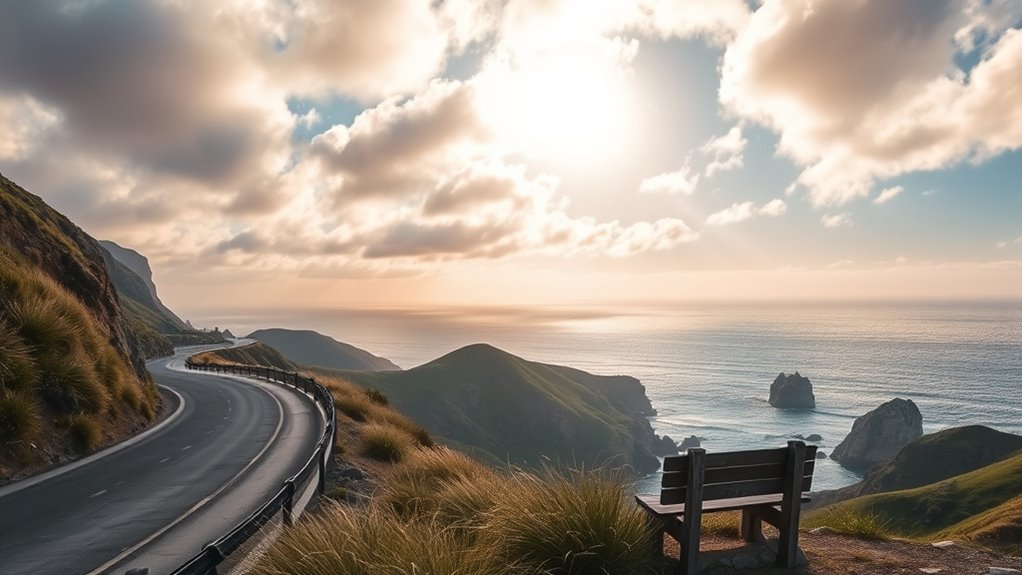 scenic pacific coast drive