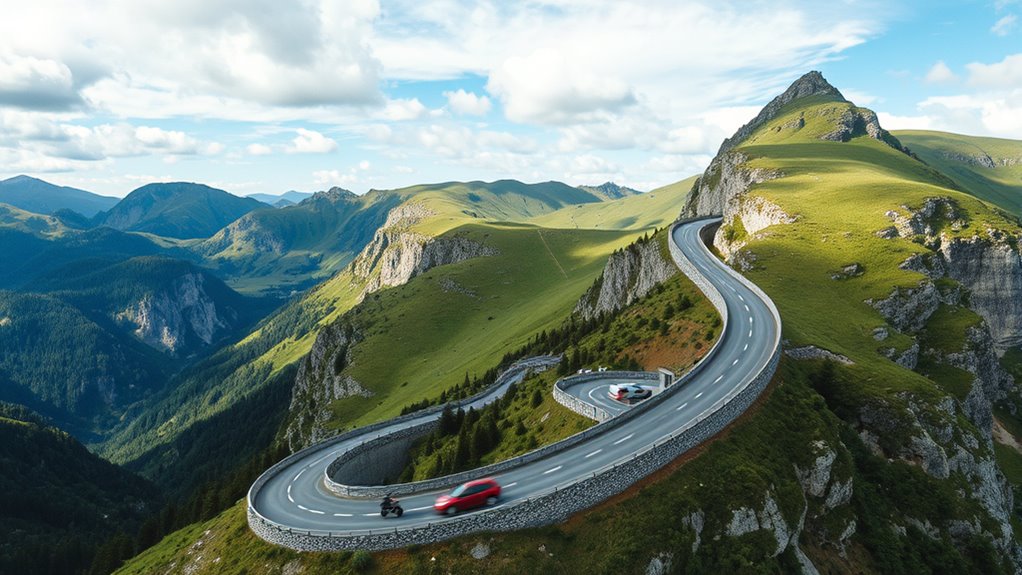 scenic routes from major hubs