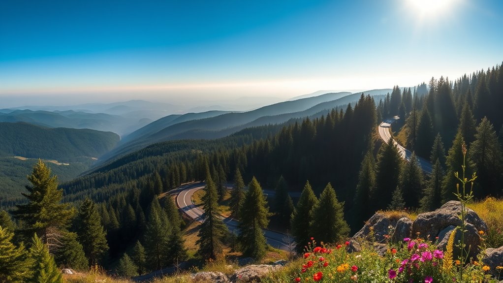 scenic views and photo stops