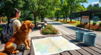 schedule pet friendly rest stops