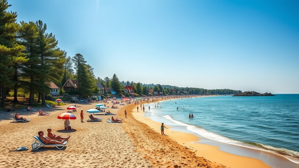 seaside tranquility and coastal exploration