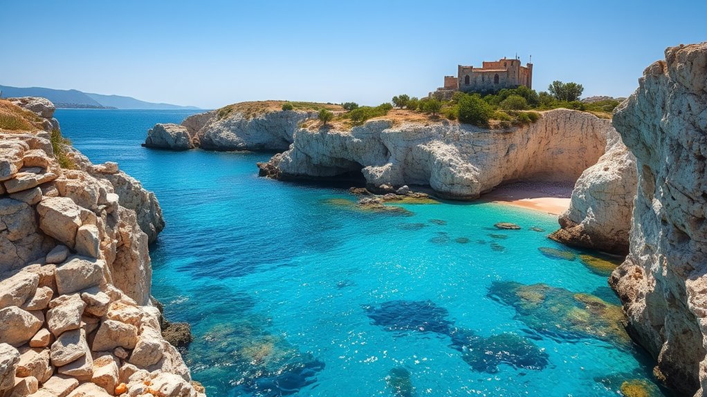 secluded bays and marine conservation