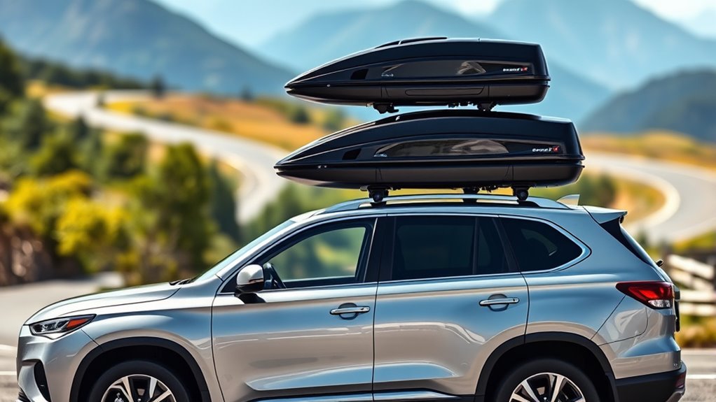 secure aerodynamic roof box