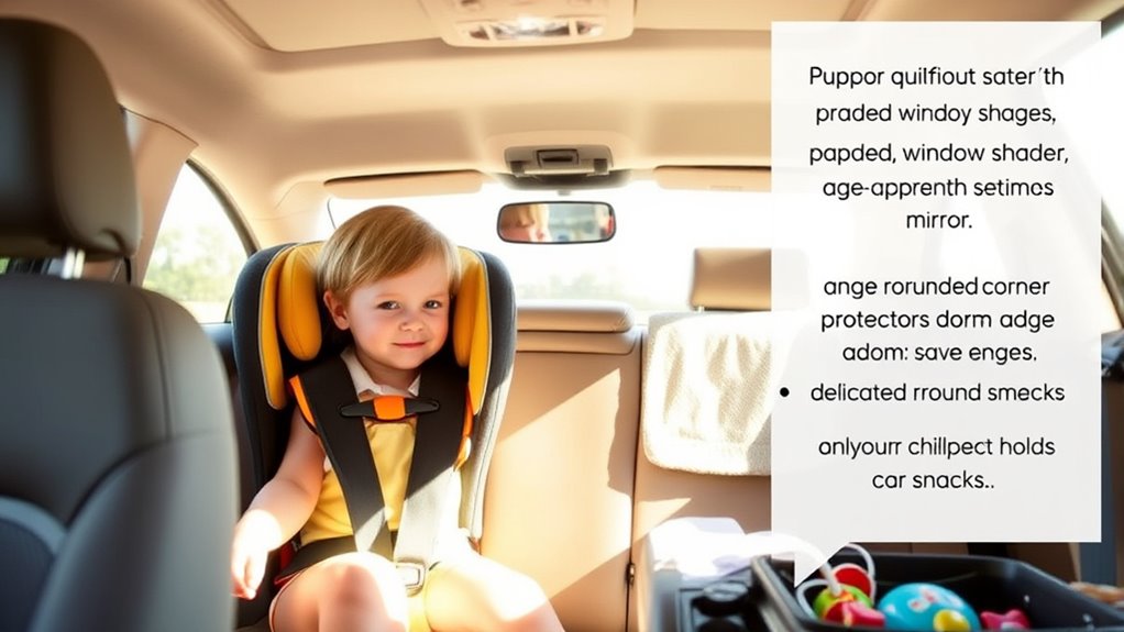 secure vehicle for children