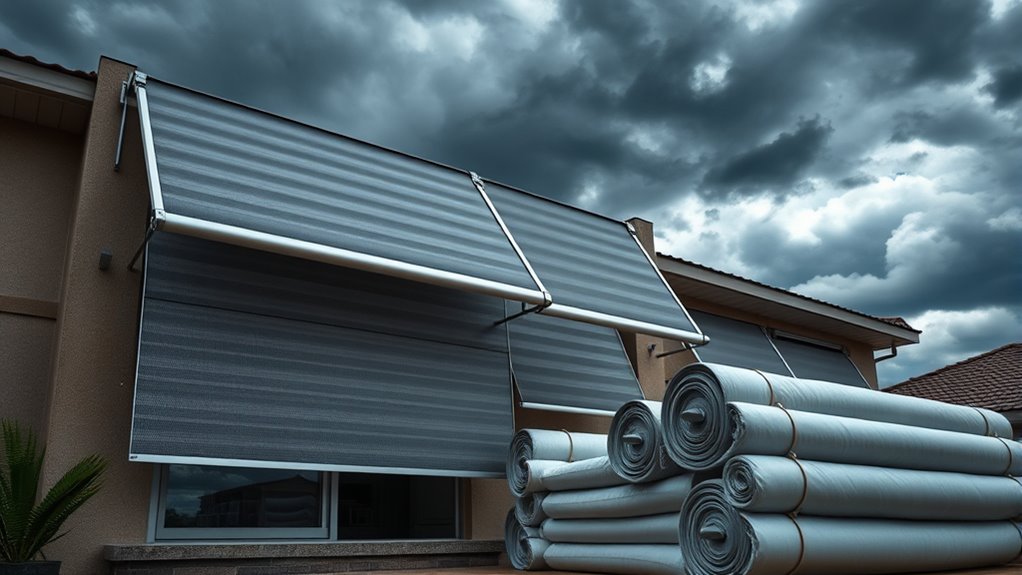 secure windows with shutters