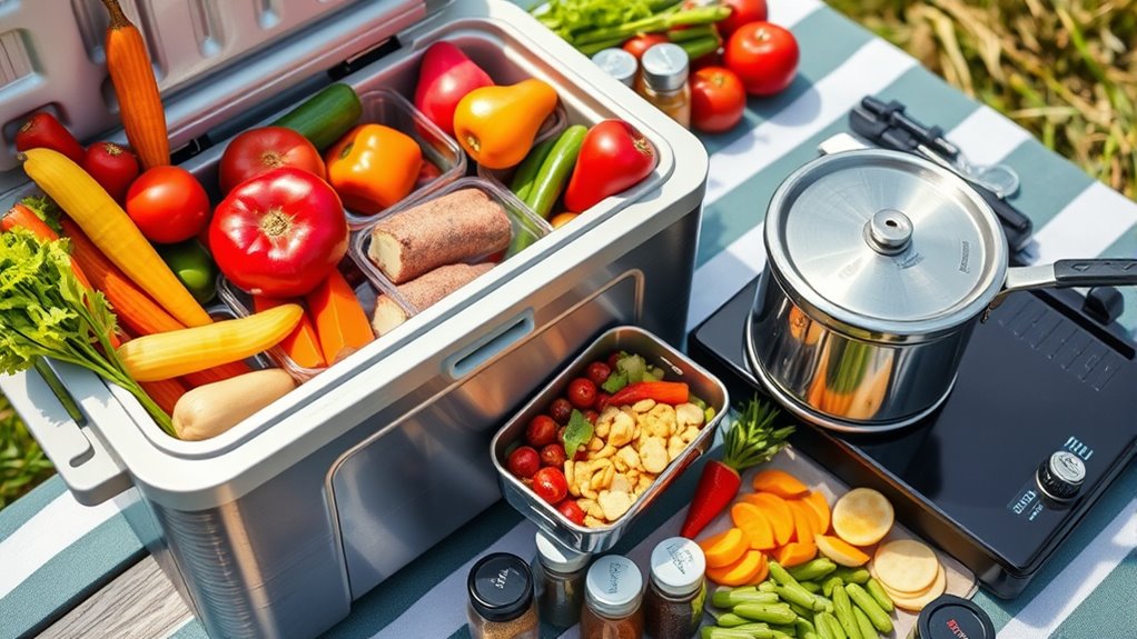 select lightweight durable foods