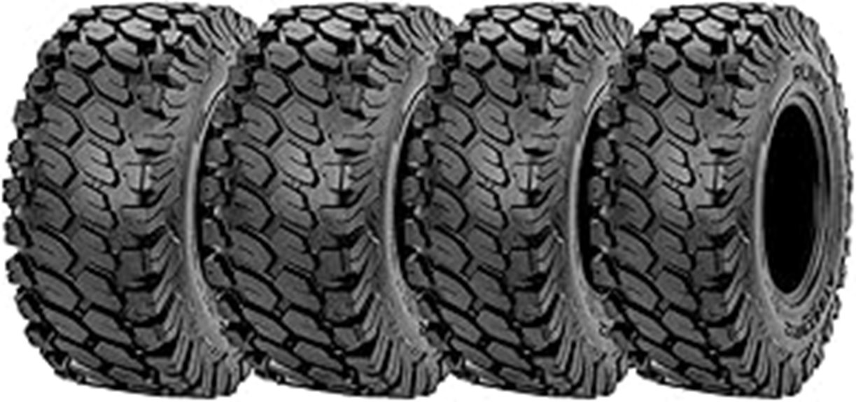 set of four tires