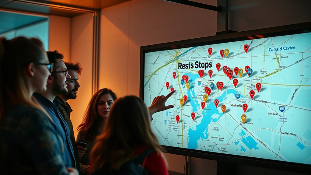 share detailed rest stop tips