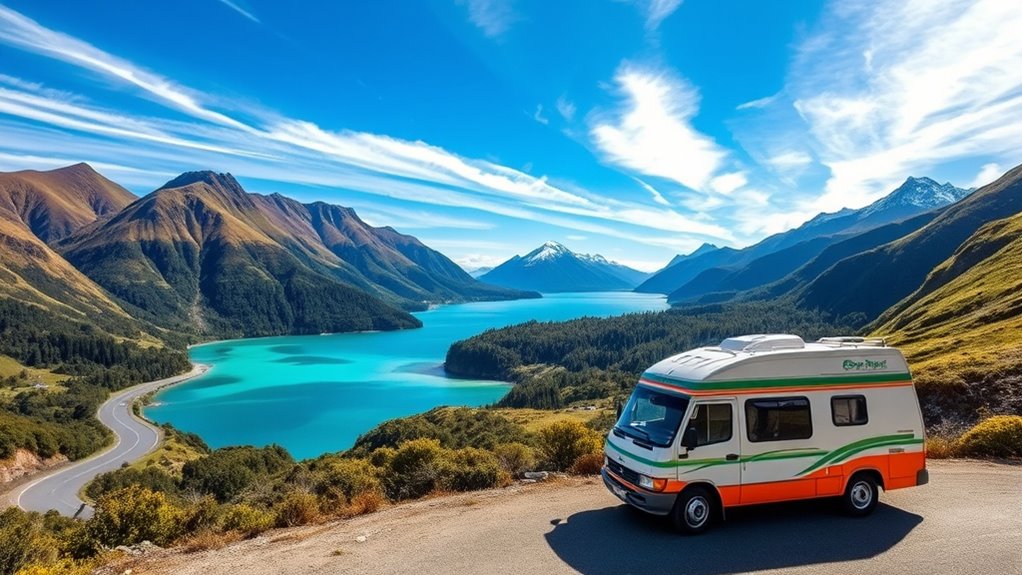 south island campervan route