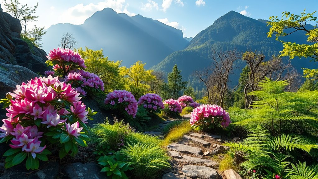 spring blossoms in bloom