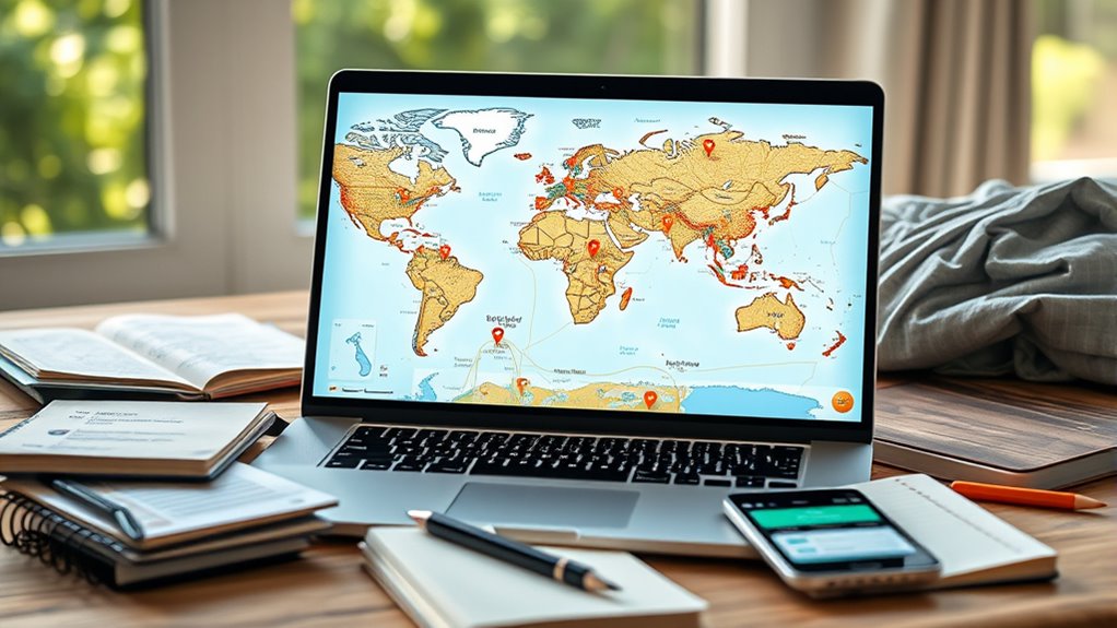 stay updated on map features