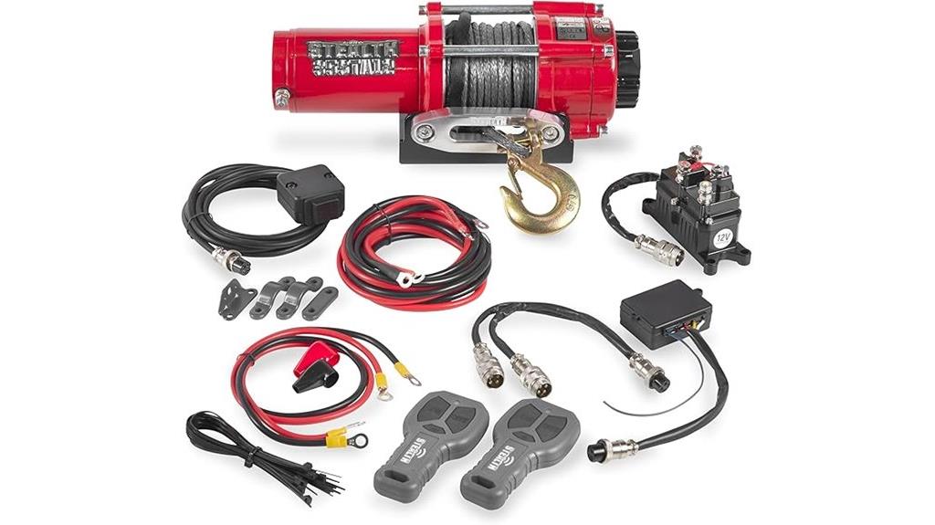 stealth 3500lb atv winch