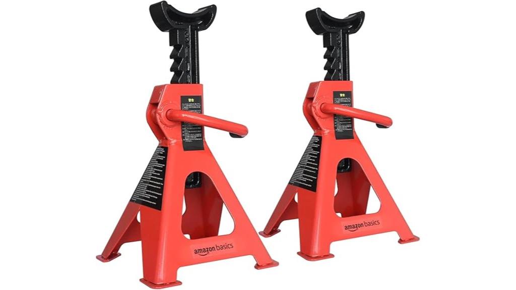 steel jack stands pair