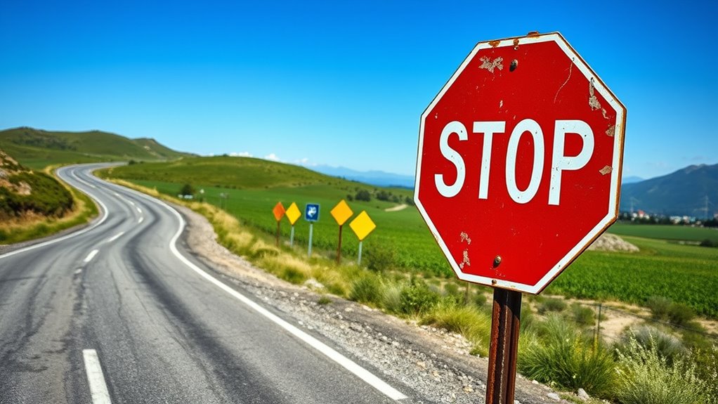 stop sign safety reminder
