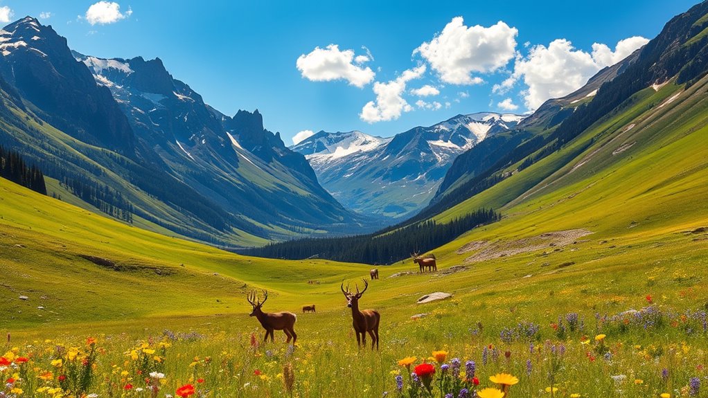summer wildflower wildlife sightings