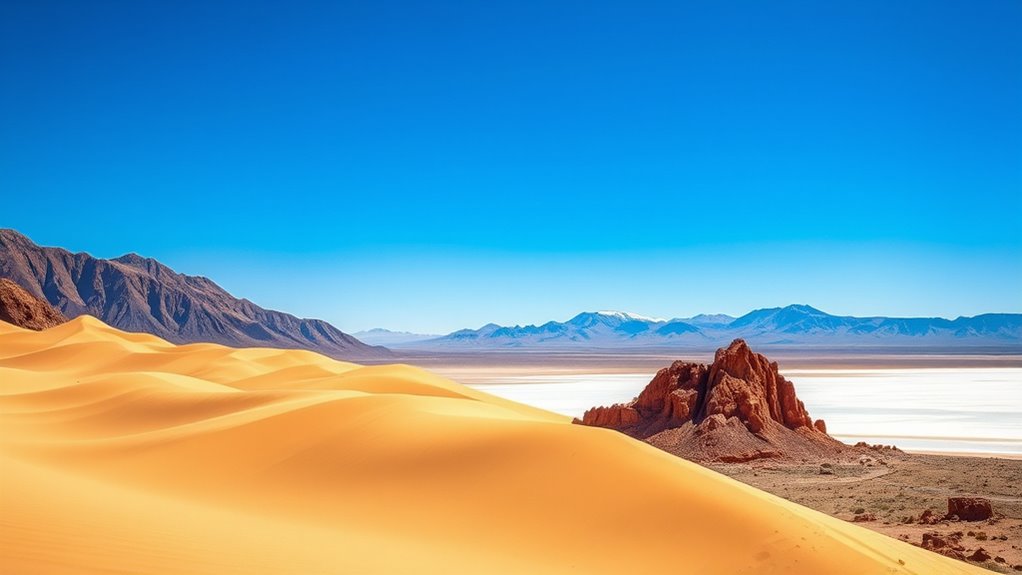 surreal desert landscape views
