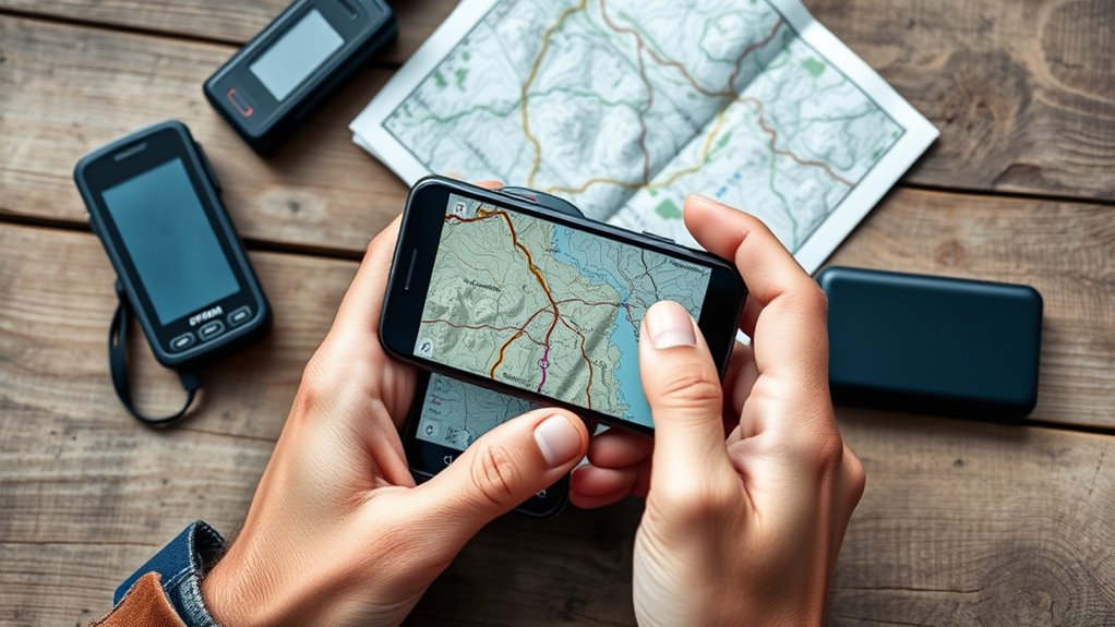 test maps before travel