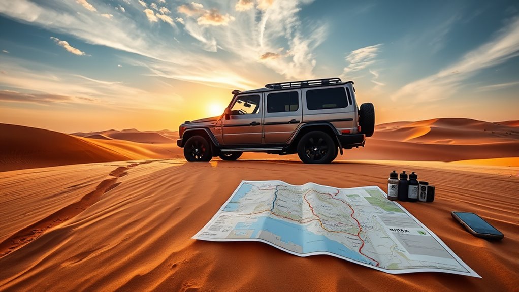 thorough route and safety preparations