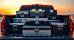 top truck bed storage