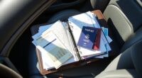 travel document organizer binder