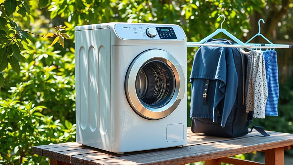 travel friendly compact laundry