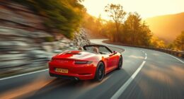 traveling vehicles in motion