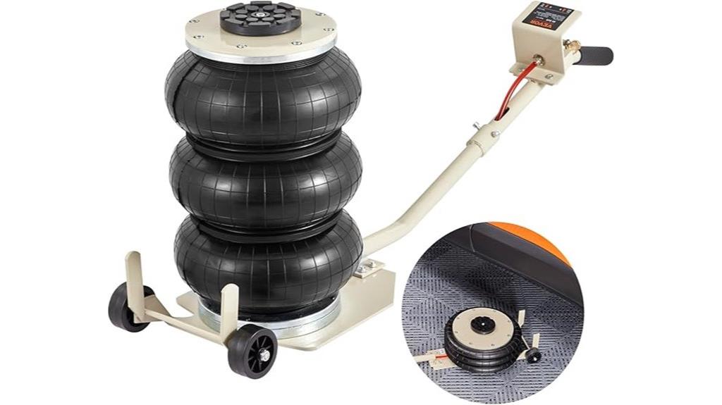 triple bag 3t air jack